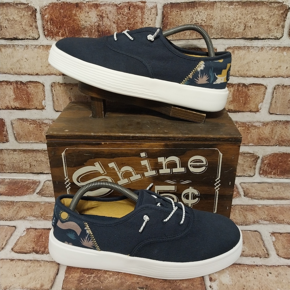 Pre-owned Worn 1x Hey Dude Conway Desert